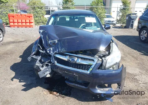 2013 Subaru Legacy 2.5I Premium from USA, damaged, VIN 4S3BMCB62D3045204